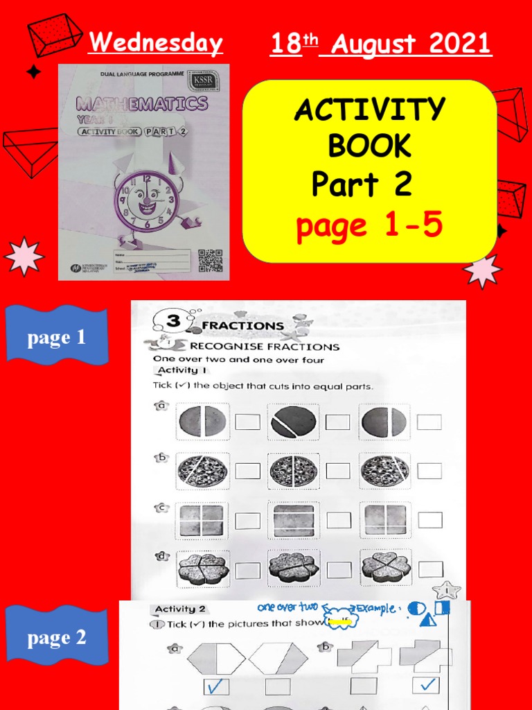 Activity Book Part 2 - Page 1-5 | PDF