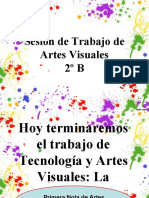 Sesión de Trabajo de Artes Visuales 6 de Agosto