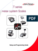 XM and XT Series Retail System Scales: Setup and Programming Guide