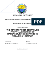 Said Mohamed Mahad's Thesis Book