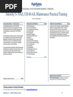 FS - M - Sikorsky S 70A L UH 60 A L Maintenance Practical
