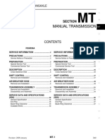 MT transmision manual