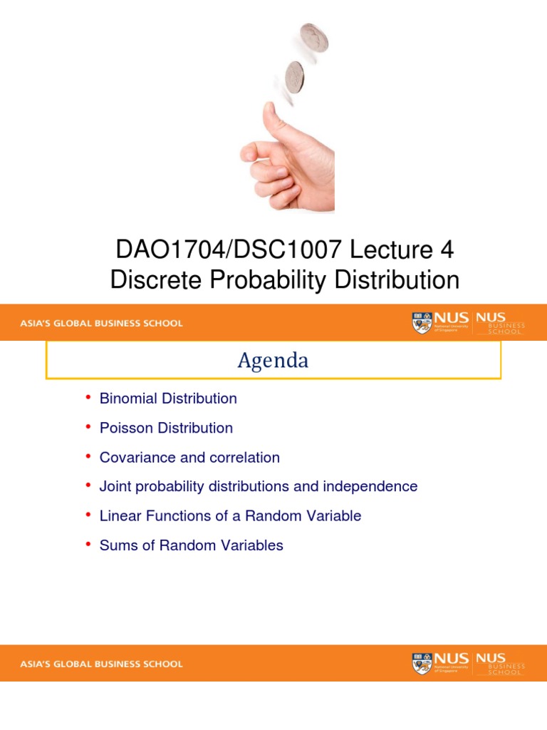Discrete Probability Distributions Overview | PDF | Variance ...