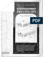 Manual de uso Ventilador ACOMA Pro55V