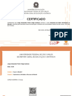 Docência em EaD Introdução Ao Moodle