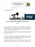 Analisis Sembrar El Petroleo Yegny Marquez