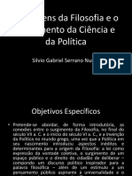 As Origens Da Filosofia (1) - 1