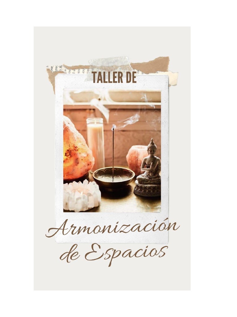 Taller de Armonizacion de Espacios | PDF | Incienso | Agua
