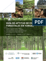 Guia de Aptitud de Especies Forestales en Yungas