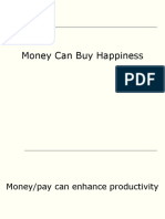 Money Can Buy Happiness