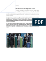 Escasez y abundancia del oxígeno en el Perú durante la pandemia