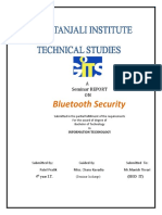 Bluetooth Security Seminar Report