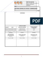 Drt-Pln-Sso-006 Plan de Gestión para Control de Fatiga y Somnolencia V.01