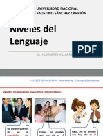 Niveles de La Lengua Cumbre