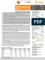 Ready For Growth Well Provisioned To Manage Asset Quality Risk