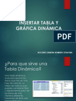 Insertar Tabla y Grafico Dinamicos