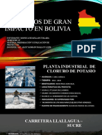 Foro 1.PROYECTOS BOLIVIA - COCHABAMBA - MONICA HUAYLLANI TOLABA