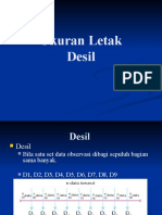 7 Ukuran Letak Desil