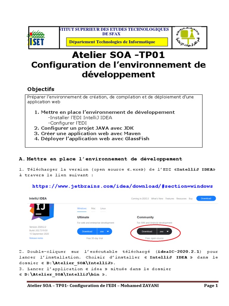 Configuration de l'EDI pour Java Web | PDF | Environnement de ...