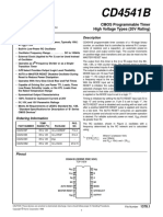 Datasheet CD 4541