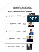 Audiencia de Debate Completo