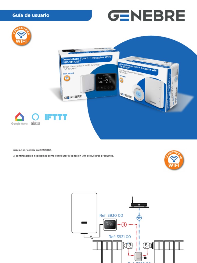 GENEBRE: RECEPTOR WIFI GE-SMART