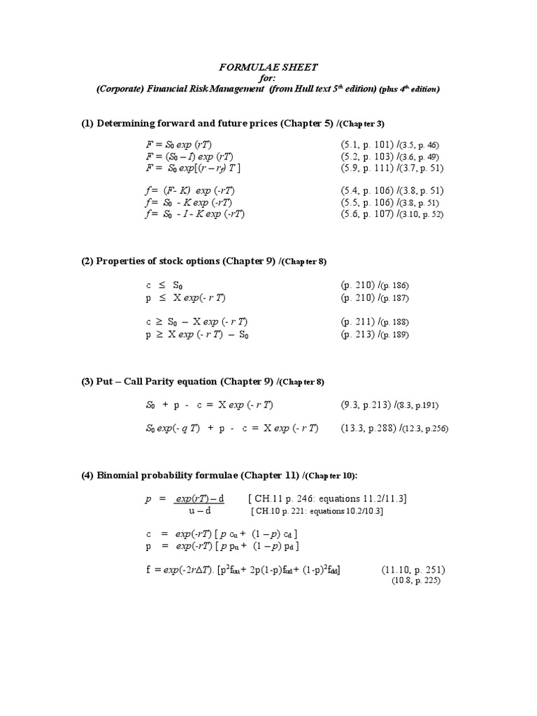 Determining Forward and Future Prices (Chapter 5) | PDF | Greeks ...