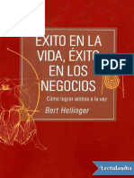 387065864 Exito en La Vida Exito en Los Negocios Bert Hellinger PDF