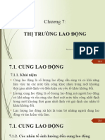 Chương 7 Thị Trường Sức Lao Động