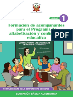 Acompañamiento de Alfabetizacion