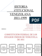 Historia Constitucional Venezolana