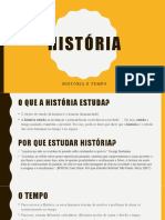 HISTÓRIA E TEMPO