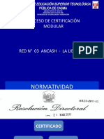 CERTIFICACION