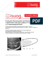 Evaluación Ultrasonografica Del Sistema Nervioso Central Fetal ISUOG