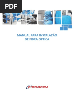 Manual para Instalação de Fibra Óptica
