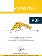 Recetario