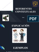 Referentes Contextuales: Tema I