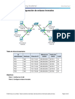 6.2.2.4 Packet Tracer - Configuring Trunks Instructions