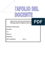 Portafolio Del Docente