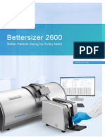 Bettersizer 2600: Better Particle Sizing For Every Need