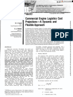 Commercial Engine Logistics Cost Projections-A Dynamic and Flexible Approach