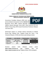 Kenyataan Media Tarikh Semakan Tawaran Dan Pendaftaran Sekolah Khusus