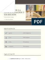 Calculo de Concentración y Excreción 09.09.2021