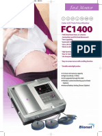 Fetal Monitor: Color LCD Twin Fetus Monitor