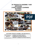 Electronic Products Assembly and Servicing Competency-Based Learning Material Grade 9