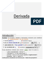 Calculo Ii - Derivada - Parte 1 PDF