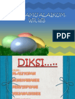 Kalimat Diksi Bahasa