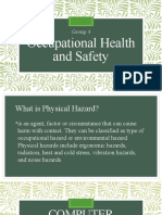 Occupational Health and Safety