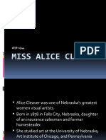 Miss Alice Cleaver