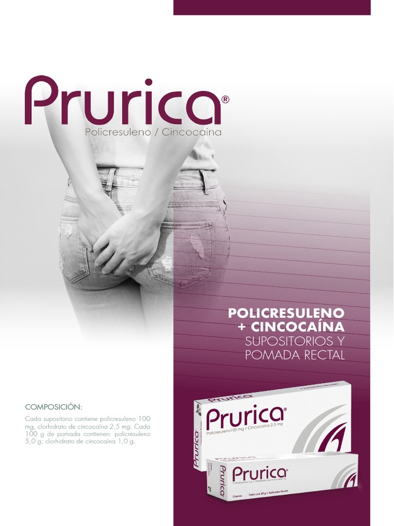Crema y supositorios Prurica: Usos y Composición | PDF | Relaciones ...